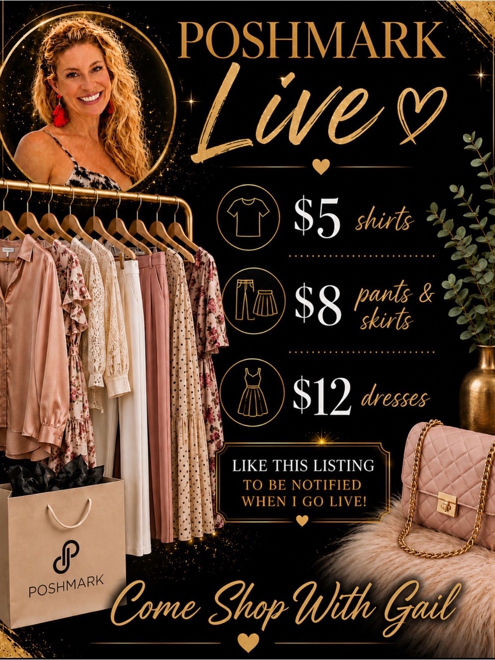 $5, $8, and $12 Live Show